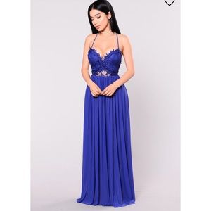 Hello Darling Dress - Royal